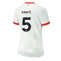 Fotbalové Dres Liverpool Ibrahima Konate #5 Dámské Alternativní 2024-25 Krátký Rukáv